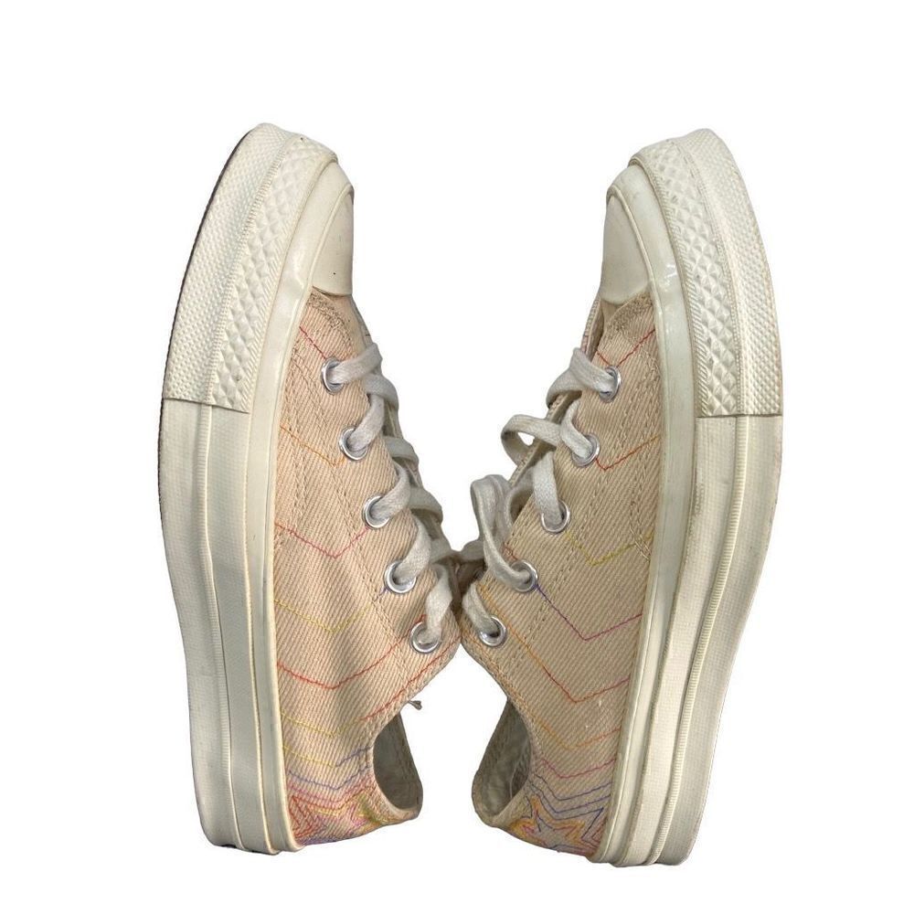 Converse Rainbow Chuck 70 Low Top Shoes 164966C Womens Size 6 - Picture 6 of 8